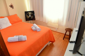 Studio REFORMADO com vista para o Pão de Açúcar - ZONA SUL - Wi-Fi, Ar condicionado, Netflix, Metrô próximo